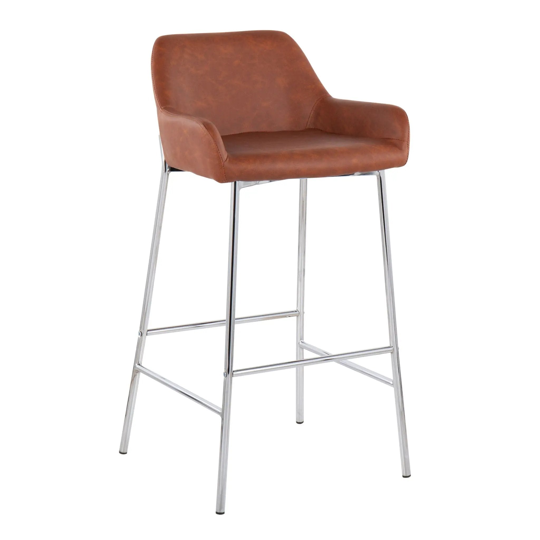 Daniella - Contemporary Fixed Height Bar Stool (Set of 2) by Unique Piece Furniture