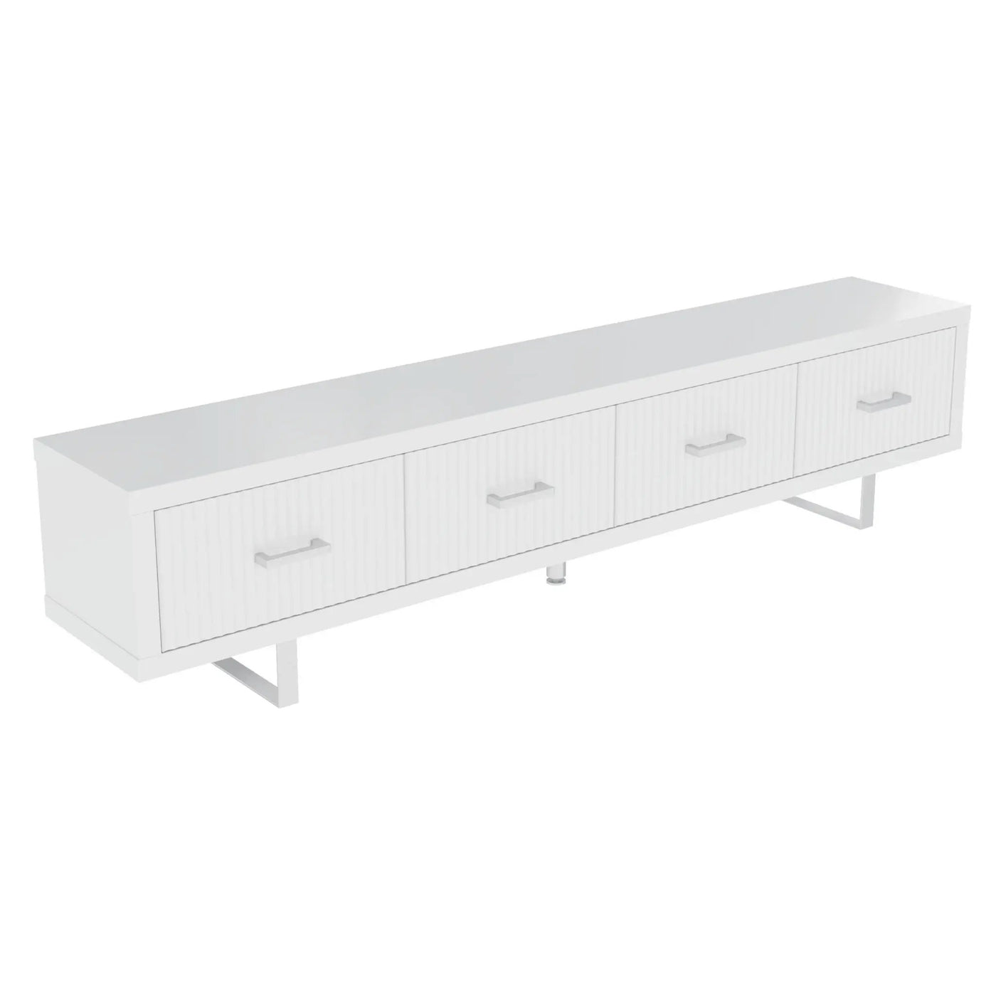 TV Stand With Slatted Drawers by HouseOfZazla