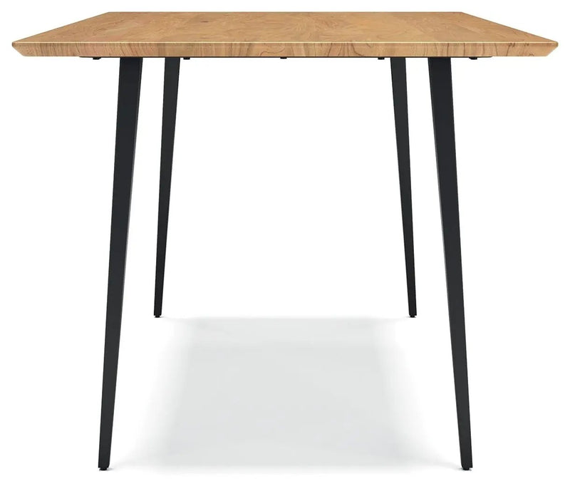 Gretlynn - Rectangular Dining Room Table - Black / Natural by Unique Piece Furniture