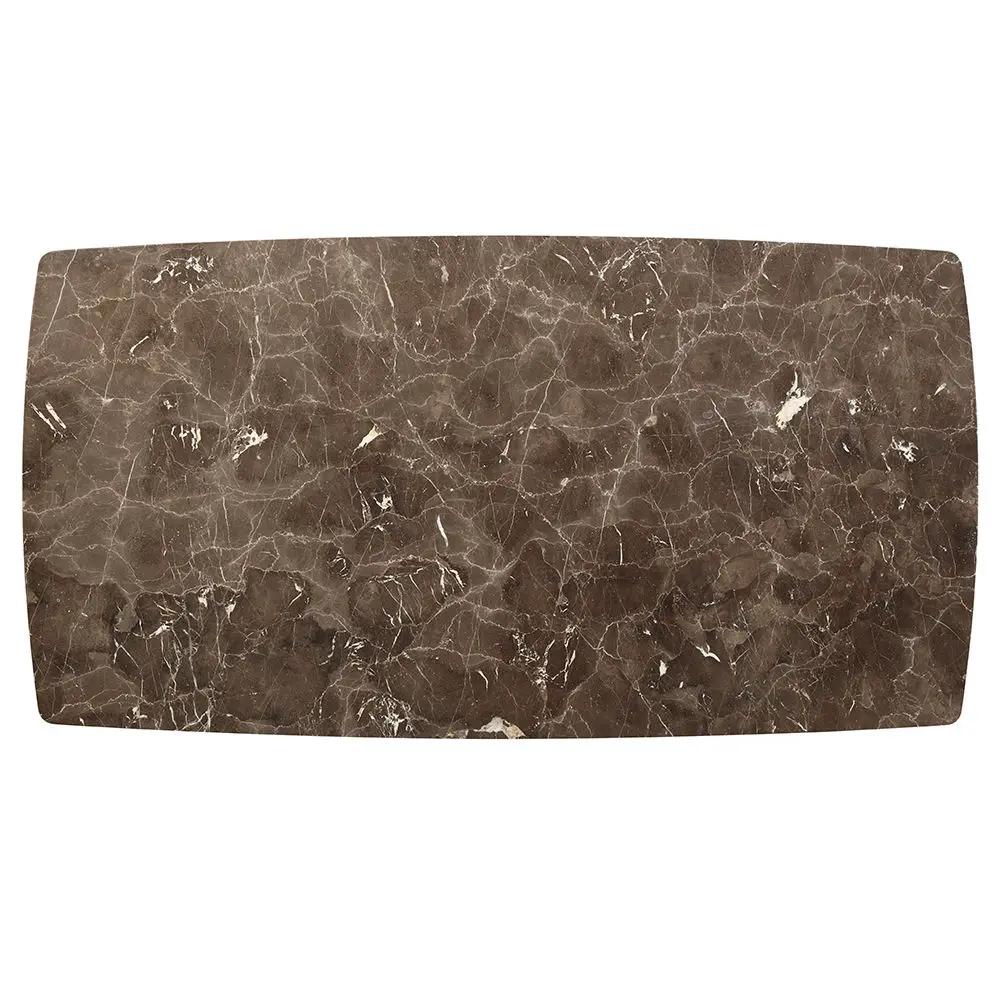 Jaramillo - Dining Table - Marble Top & Natural Finish by Unique Piece Furniture