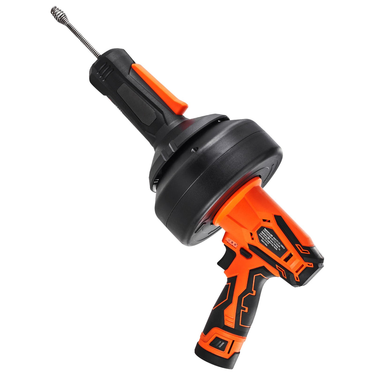12V Electric Drain Auger, 25FT Cordless Plumbing Snake, photo 9 of 10