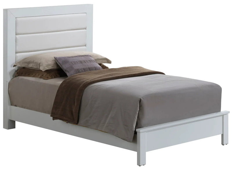 Transitional Modern Design Bed by Unique Piece Furniture