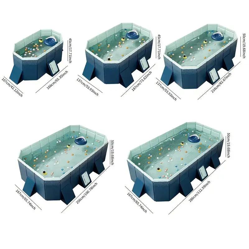 2.6m PVC Folding Pool by HouseOfZazla
