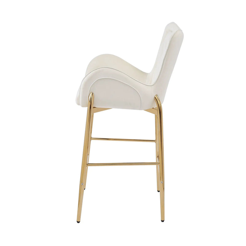 Fabric Counter Height Bar Stools (Set of 2) by HouseOfZazla