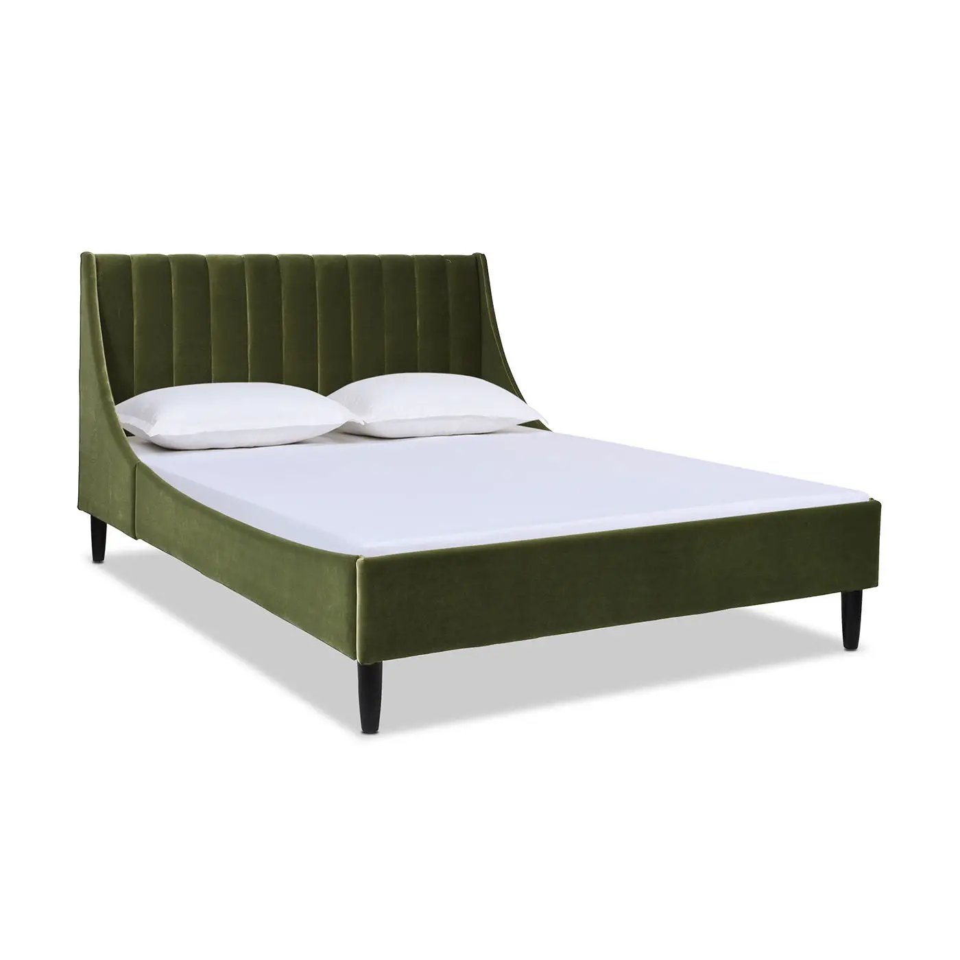 Aspen - Vertical Tufted Modern Headboard Platform Bed Set by Unique Piece Furniture