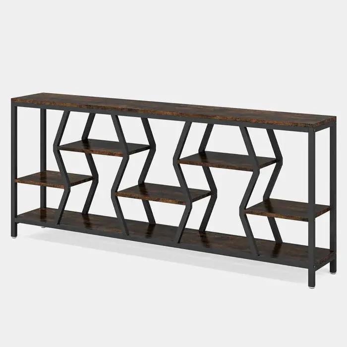 Durable Sofa Console Table with Generous Storage by HouseOfZazla