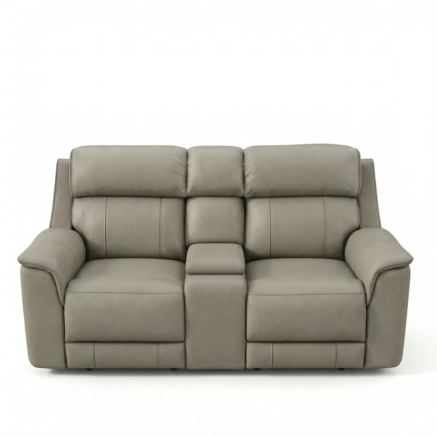 Oslo - Dual Power Reclining Loveseat With Console by Unique Piece Furniture