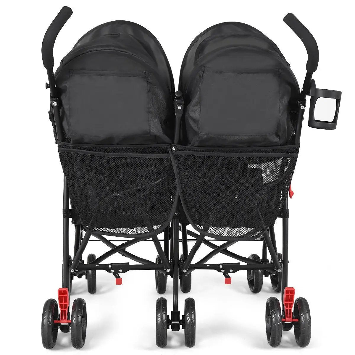 Foldable Twin Baby Double Stroller Ultralight Umbrella Kids Stroller by DirectDeals