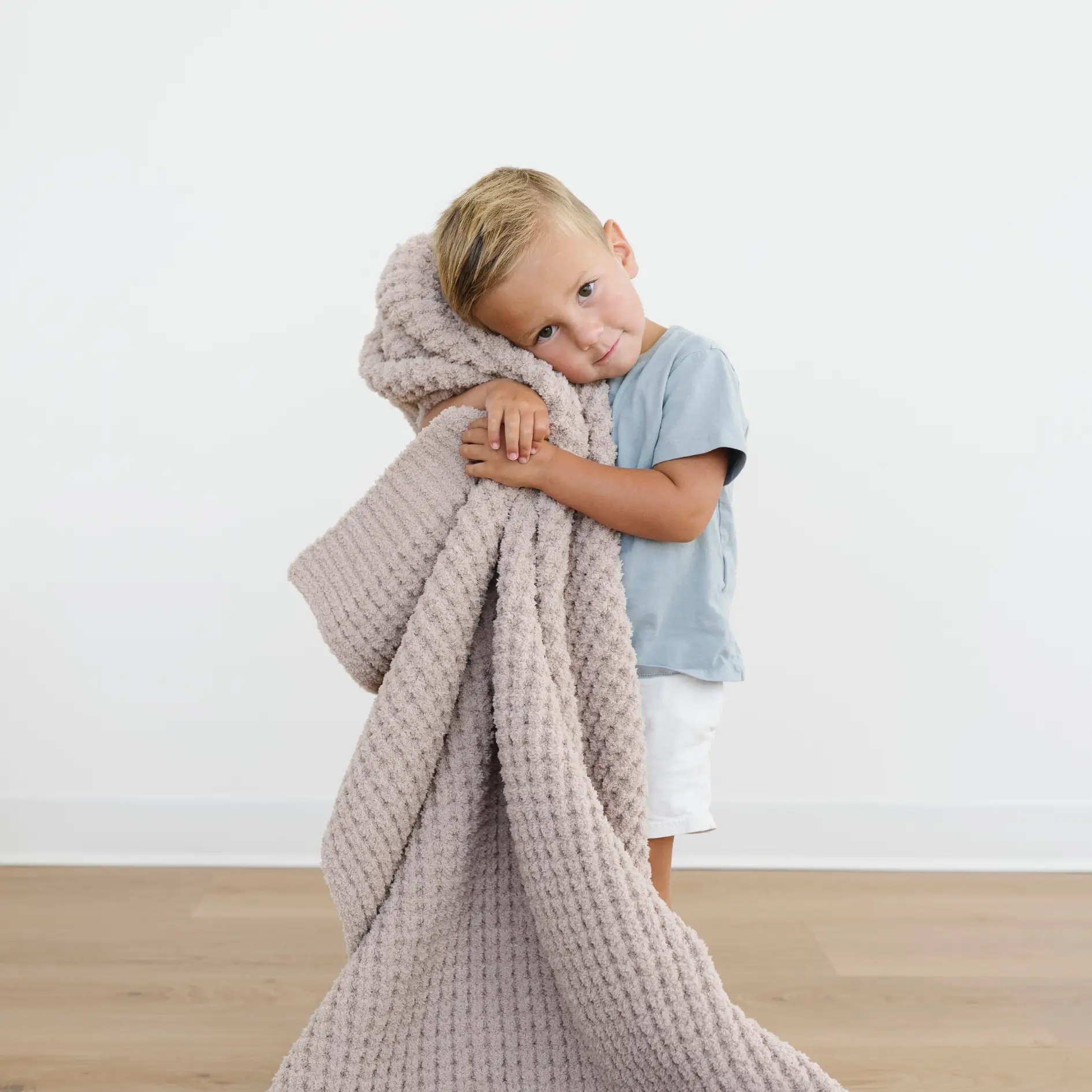 WAFFLE KNIT TODDLER BLANKETS by HouseOfZazla