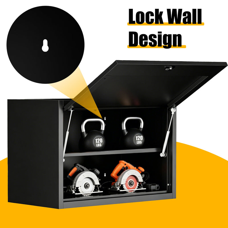 Heavy Duty Metal Wall Mounted Tool Storage Cabinet by HouseOfZazla