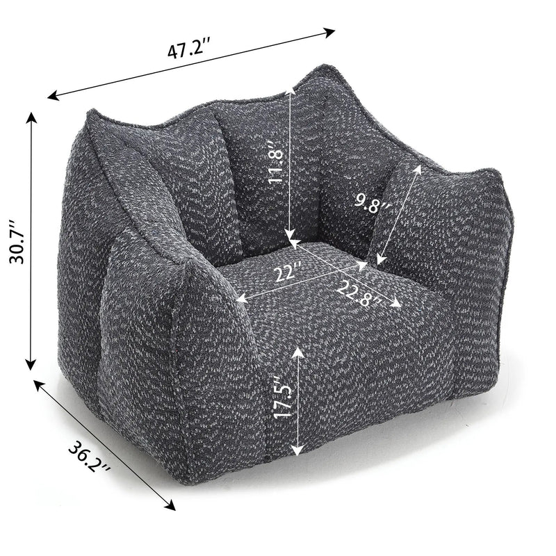 Comfortable Sofa Chairs With Highly Resilient Foam For Living Rooms And Bedrooms by Unique Piece Furniture
