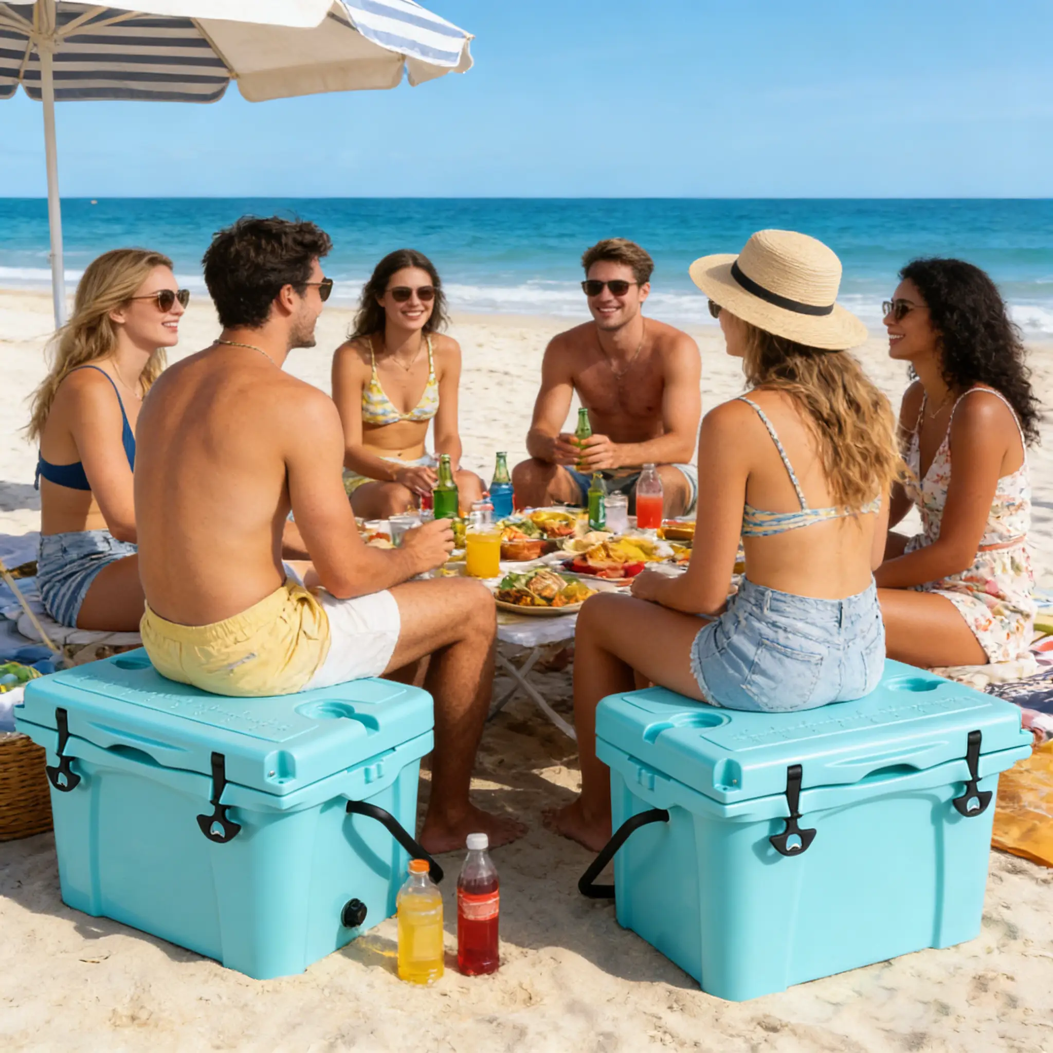 25QT Portable Insulated Cooler by HouseOfZazla