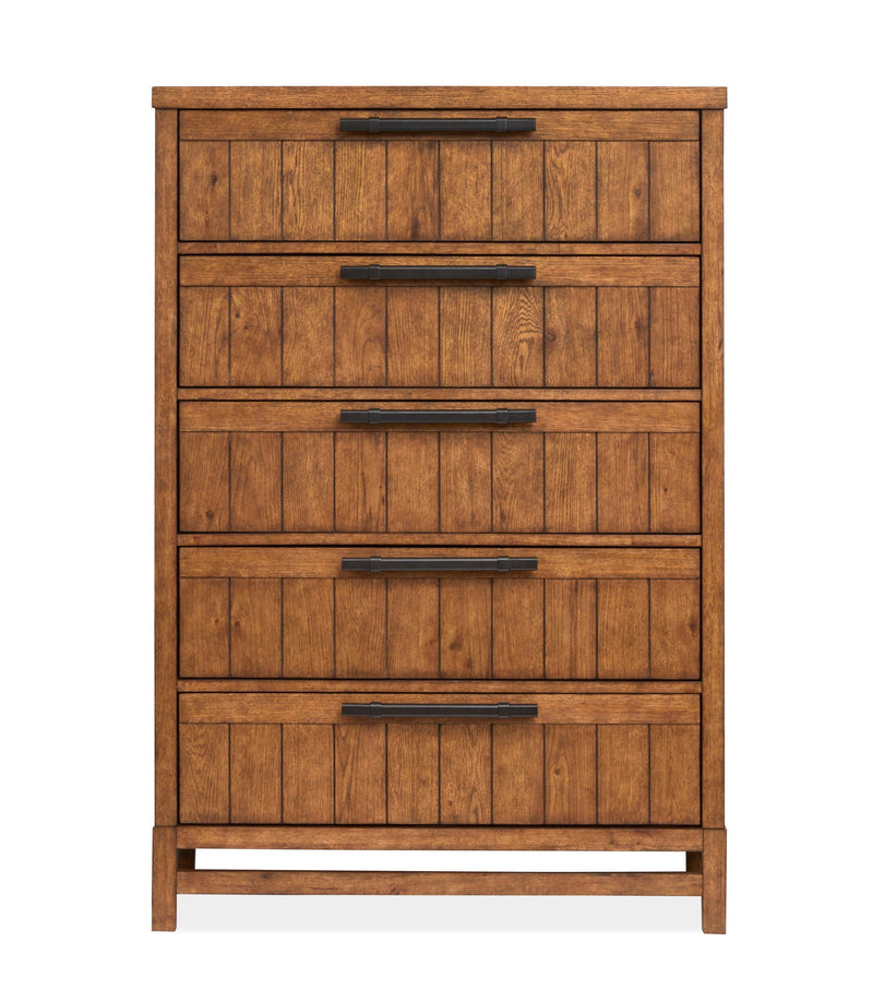 Conway - Drawer Chest - Honey Wheat, photo 5 of 6