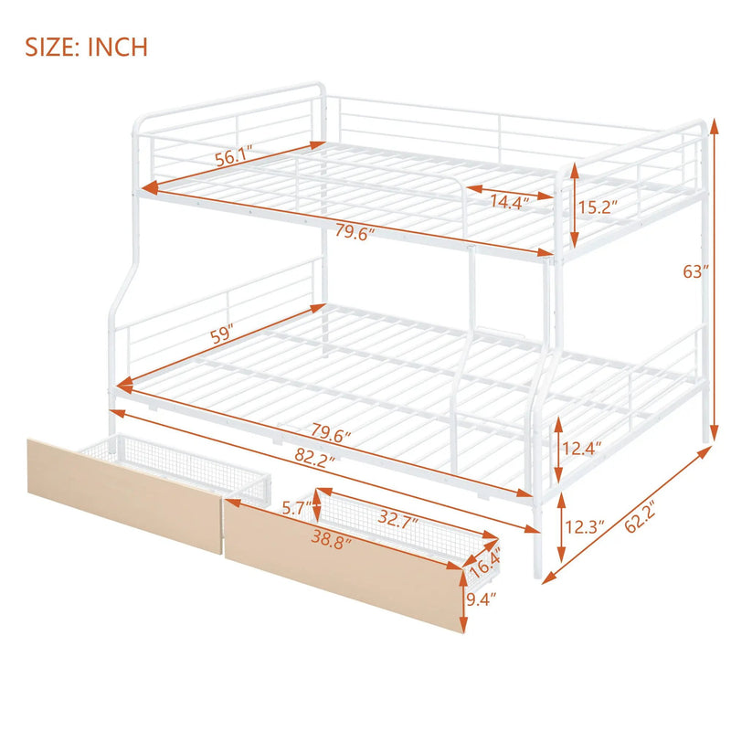Contemporary Bunk Bed by HouseOfZazla