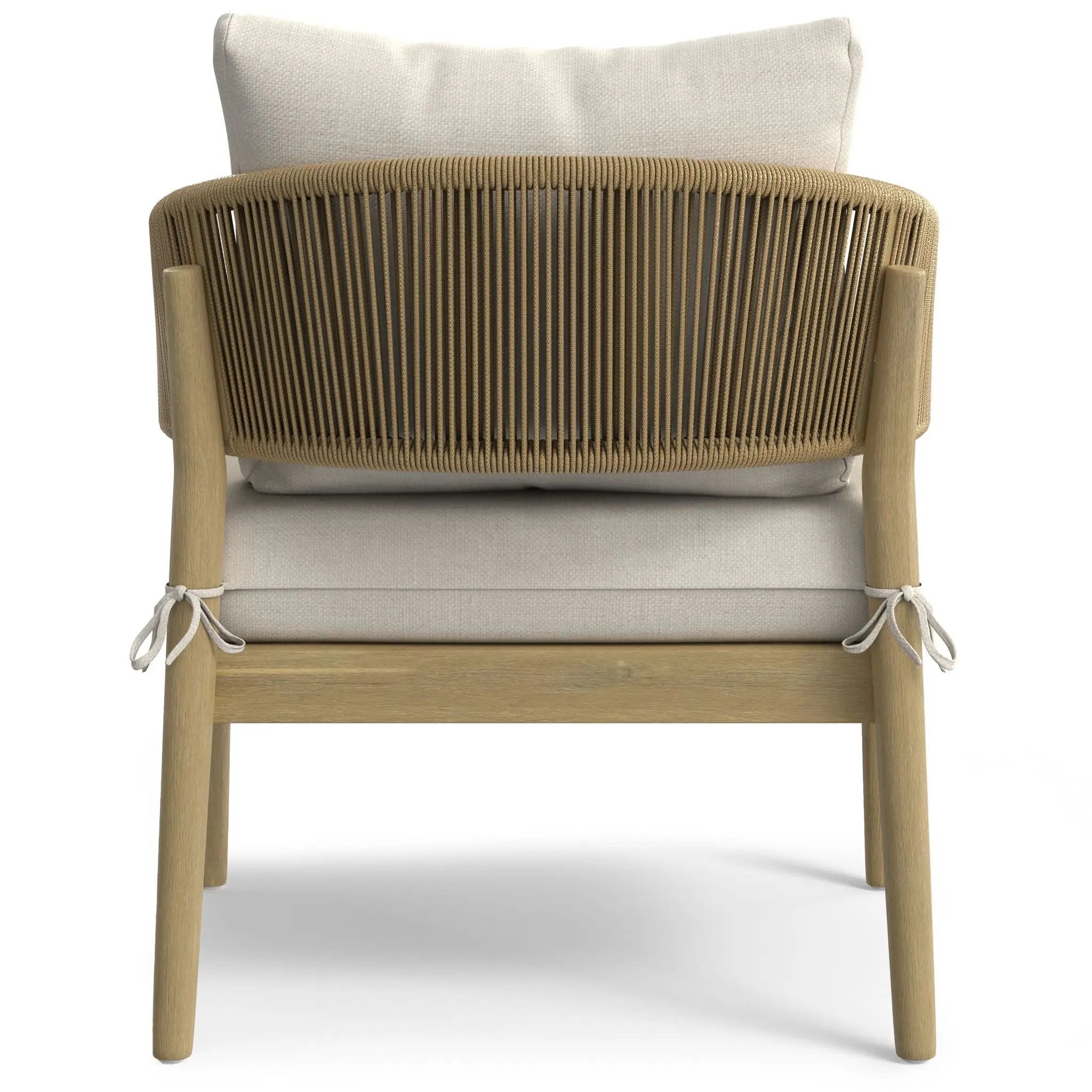 Bayshore - Outdoor Conversation Chair (Set of 2) - Natural by HouseOfZazla