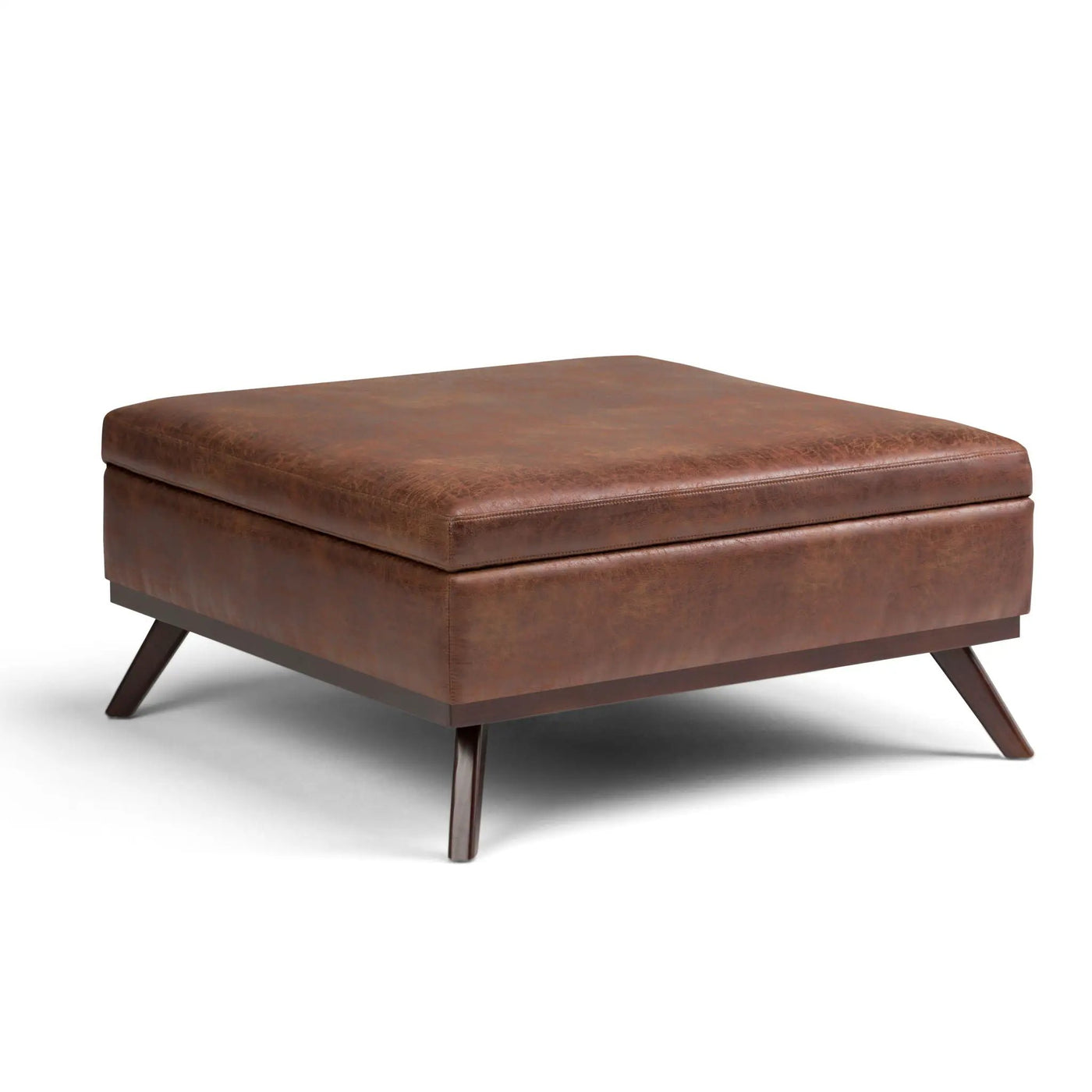 Owen - Multifunctional Square Coffee Table Storage Ottoman by HouseOfZazla