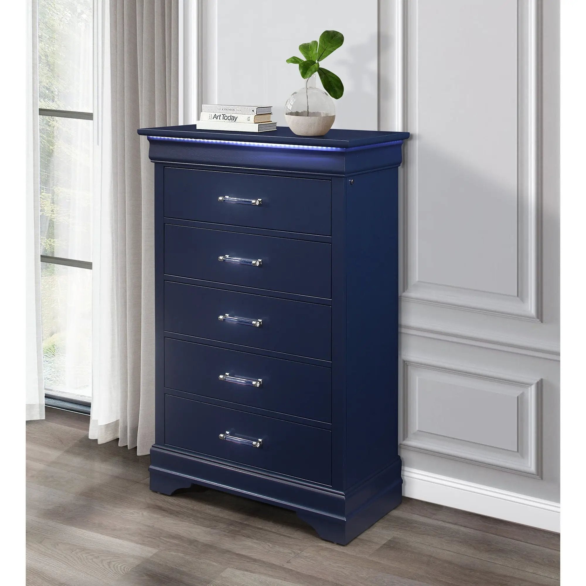 Charlston - Chest With LED by Unique Piece Furniture