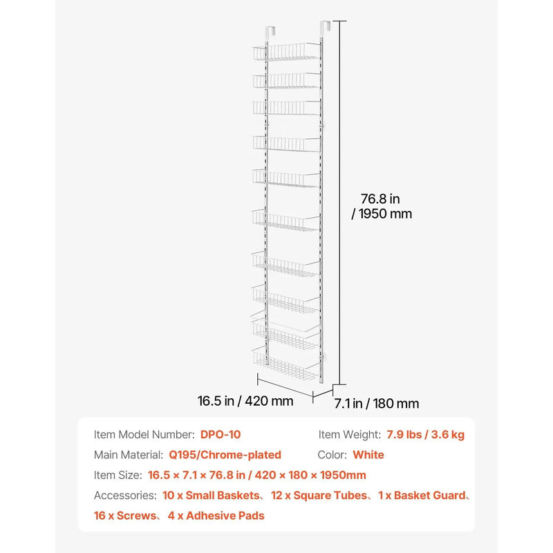 Over The Door Pantry Organizer by HouseOfZazla