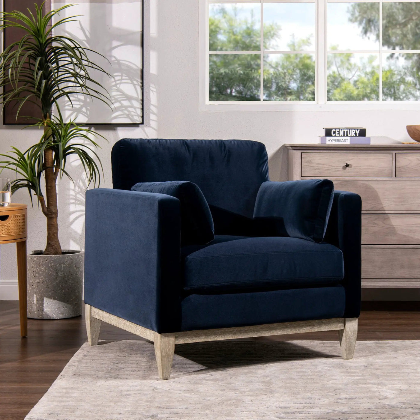 Knox - Modern Farmhouse Arm Chair by HouseOfZazla