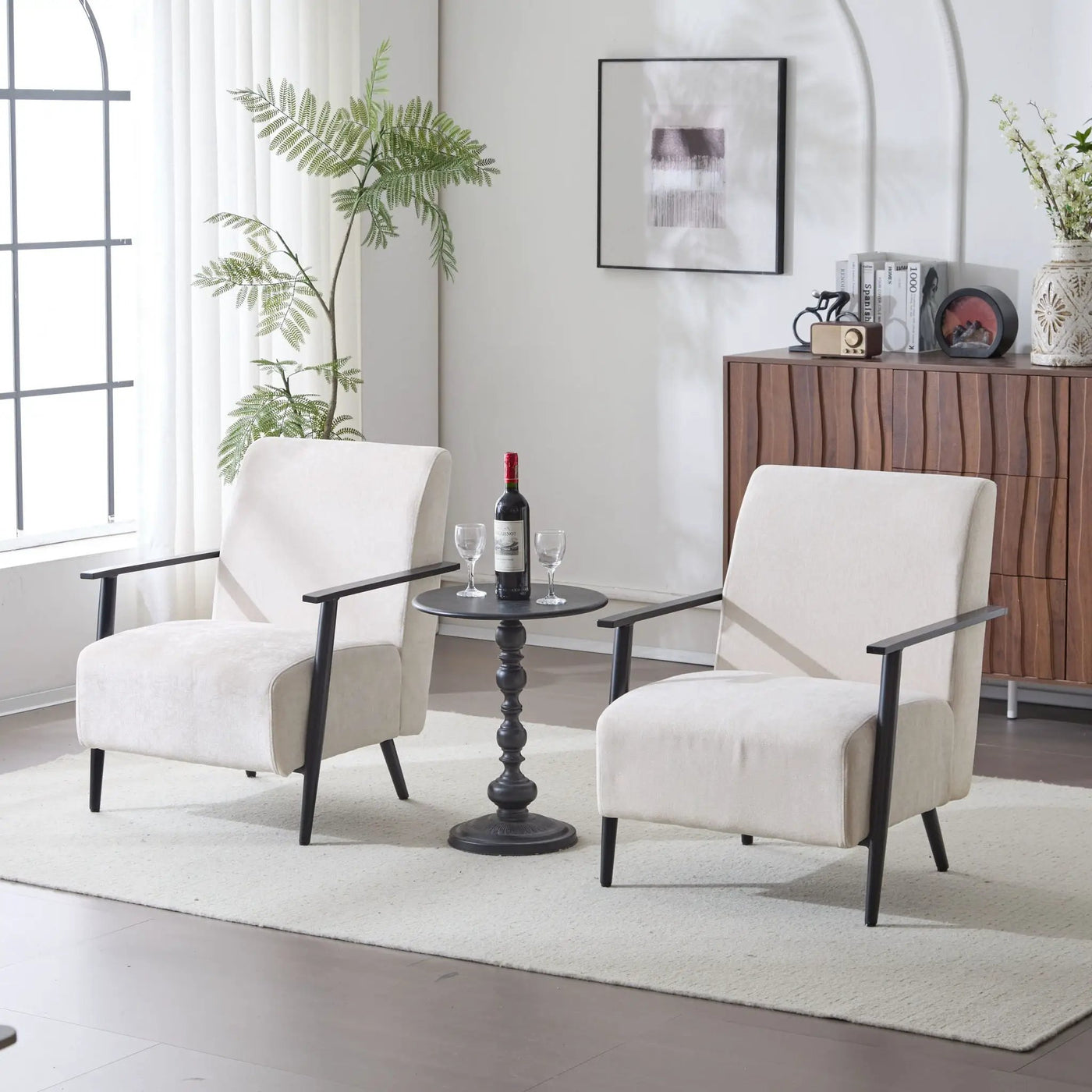 Modern Lounge Chair With Upholstery by HouseOfZazla