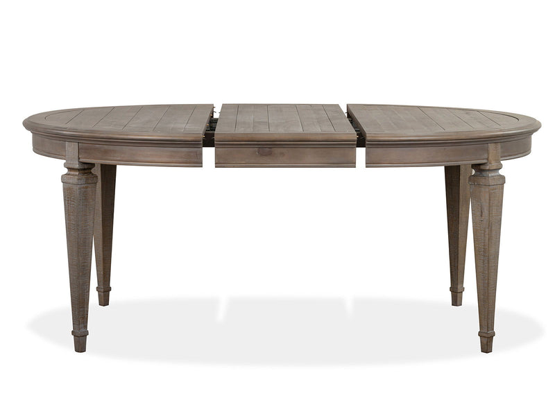 Lancaster - Round Dining Table - Dovetail Gray, photo 5 of 7