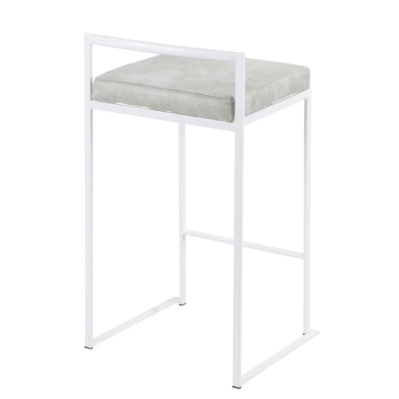 Fuji - Simple Elegance, Contemporary Stackable Counter Stool by Unique Piece Furniture