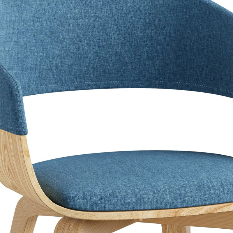 Lowell - Mid-Century Modern Bentwood Dining Chair by Unique Piece Furniture