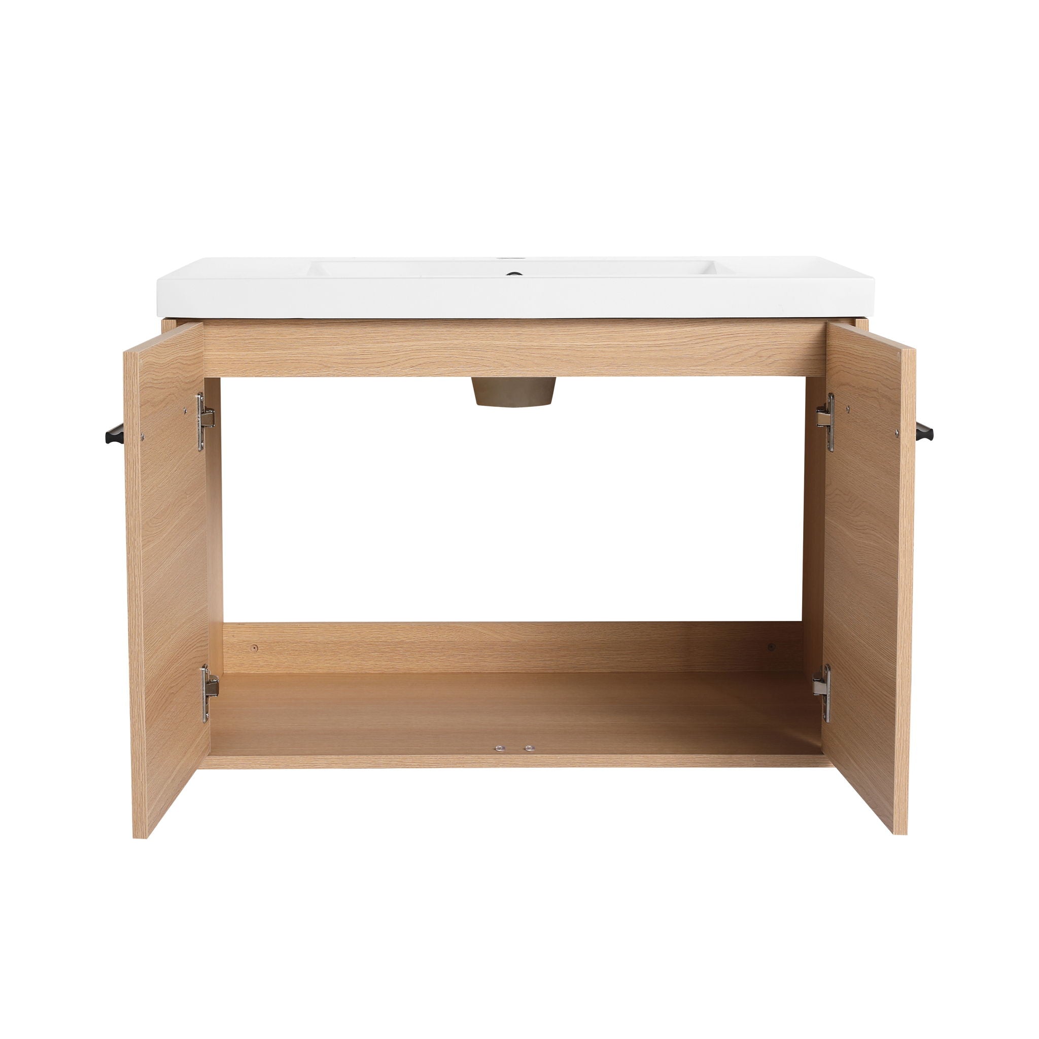 Bathroom Vanity Set With Resin Countertop Sink, 2 Doors by HouseOfZazla