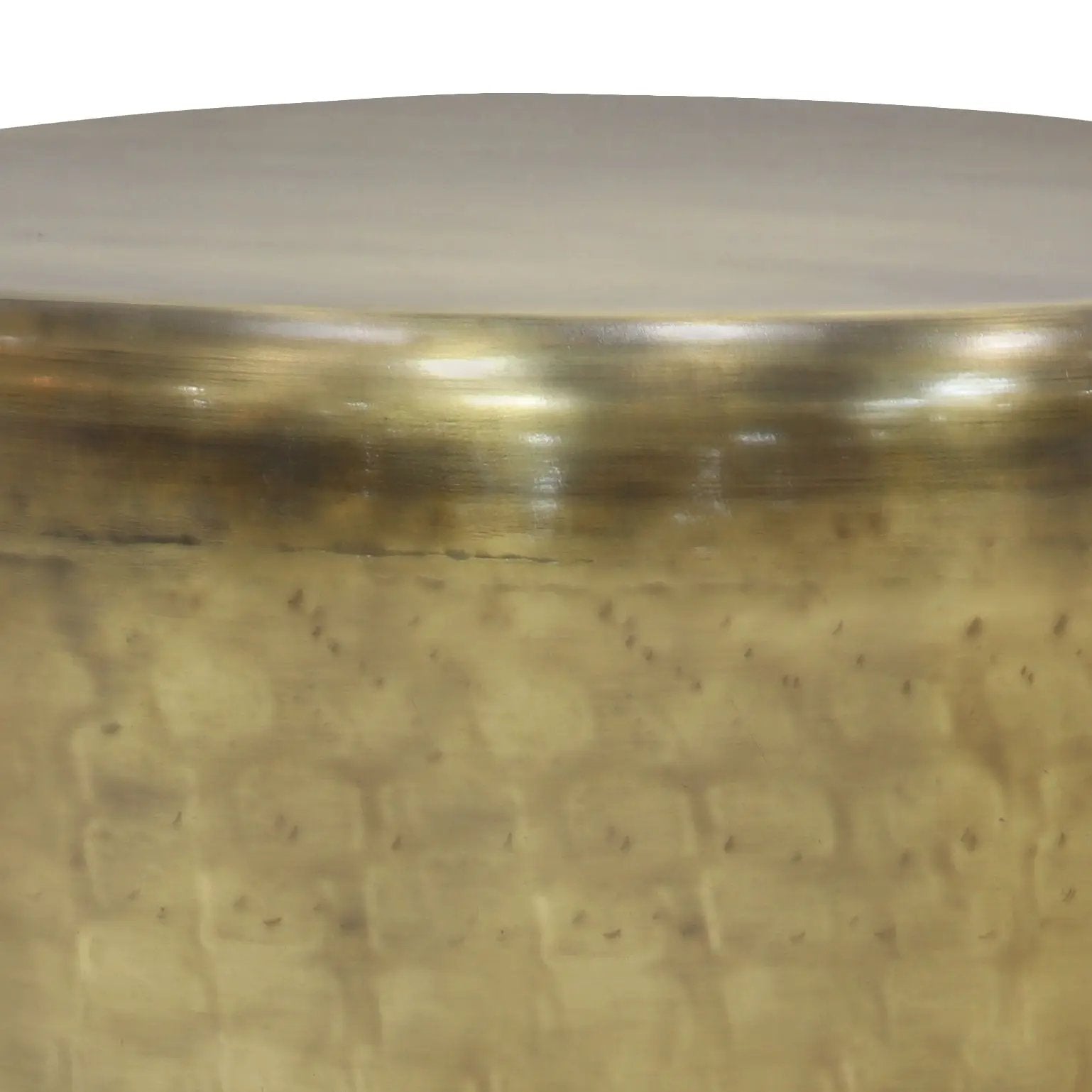 Garvy - Handcrafted Metal Side Table by HouseOfZazla