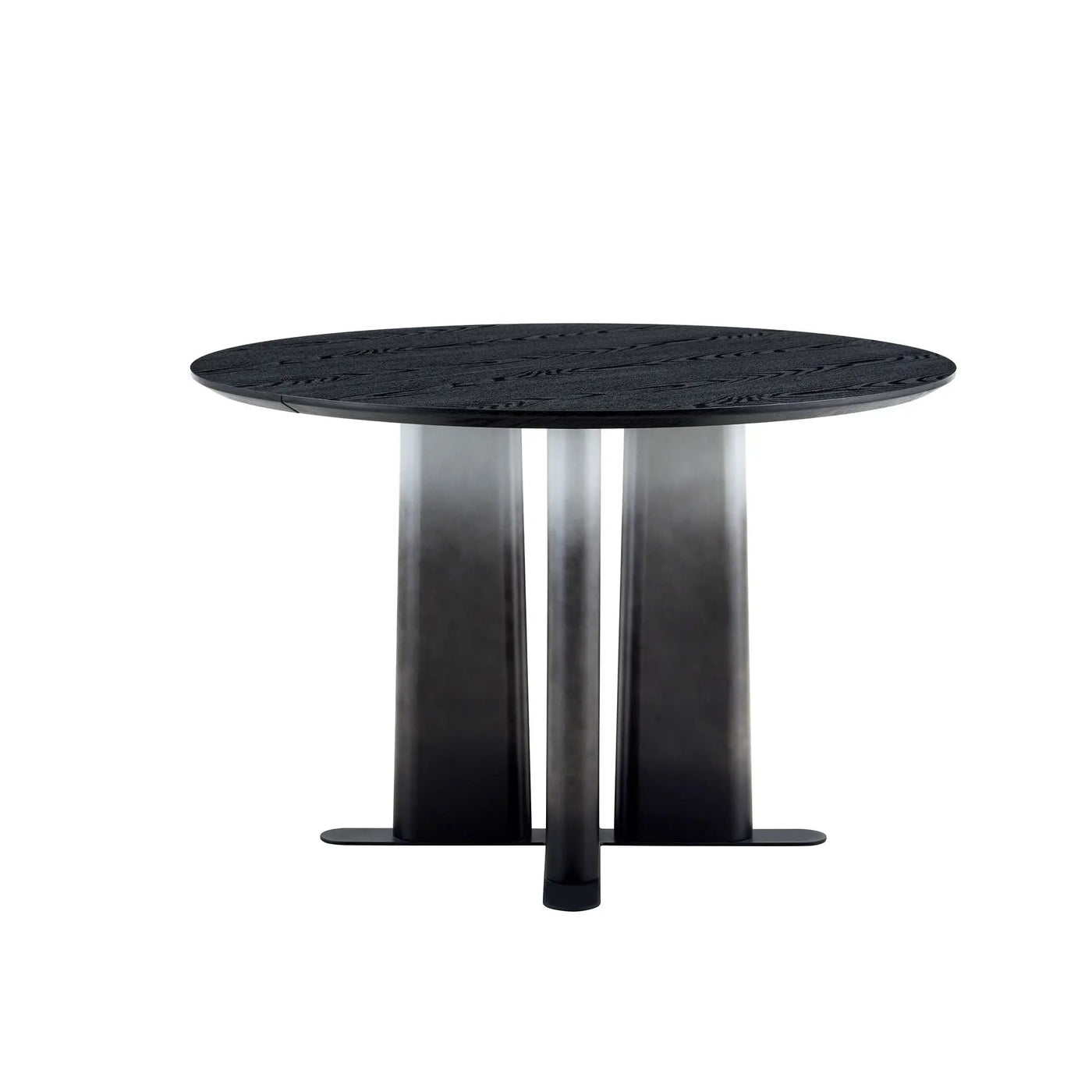 Round Dining Table With Cross Base, Modern Home Furniture by HouseOfZazla