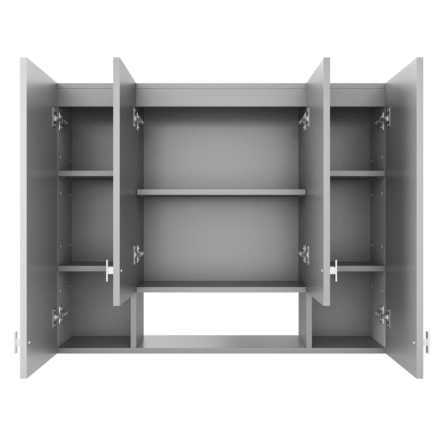Wall Mounted Bathroom Cabinet With 5 Adjustable Shelves by HouseOfZazla