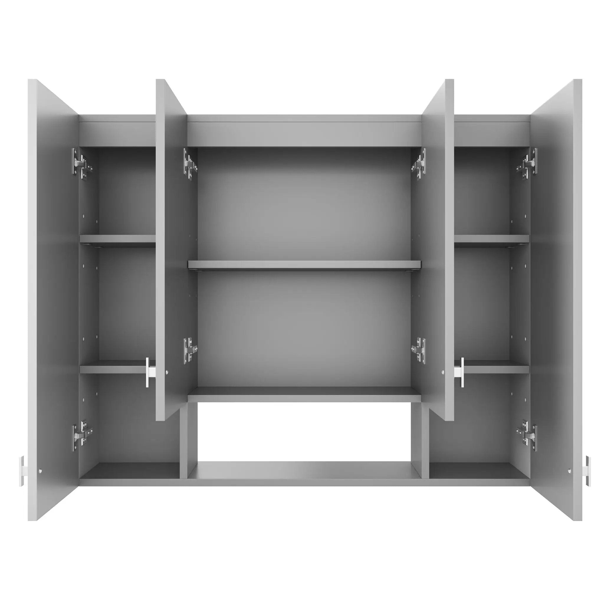 Wall Mounted Bathroom Cabinet With 5 Adjustable Shelves by HouseOfZazla