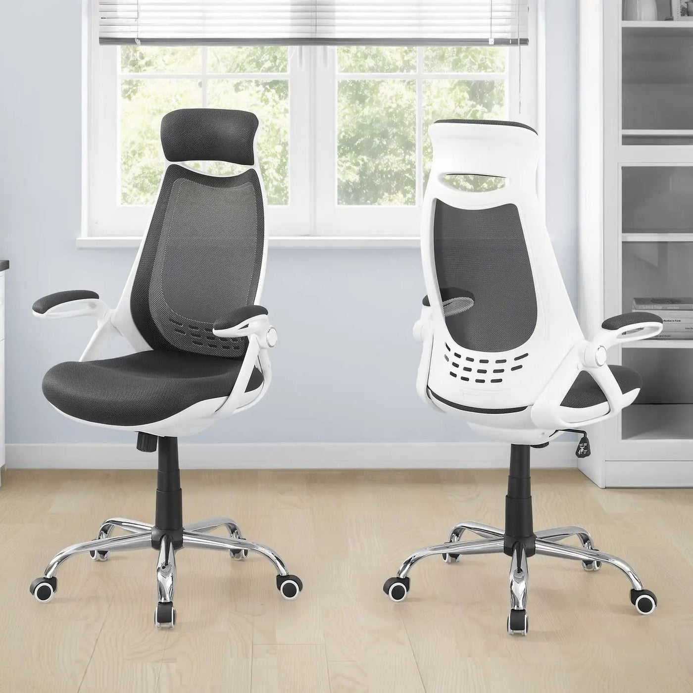 Office Chair, Adjustable Height, Swivel, Ergonomic, Armrests, Contemporary & Modern by Unique Piece Furniture