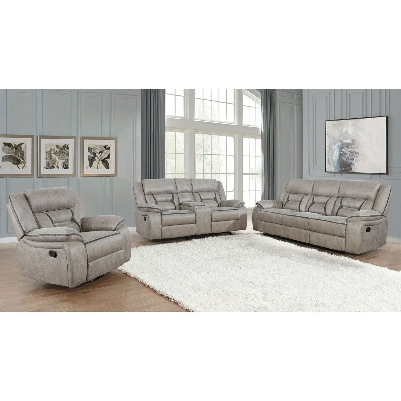 Brazelton - Swivel Glider Recliner by HouseOfZazla