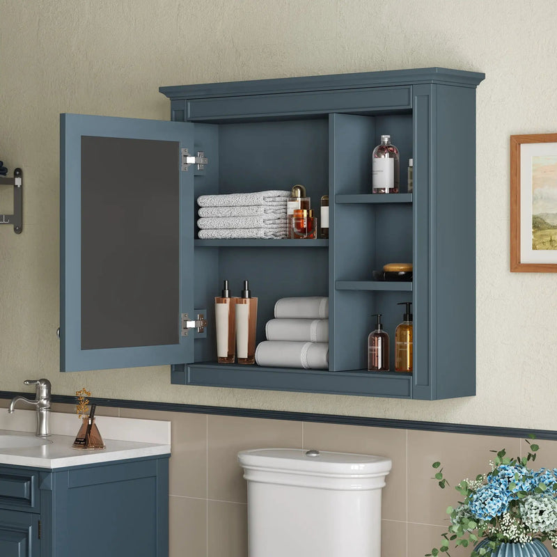 Modern Wall-Mounted Medicine Cabinet With Mirror by Unique Piece Furniture