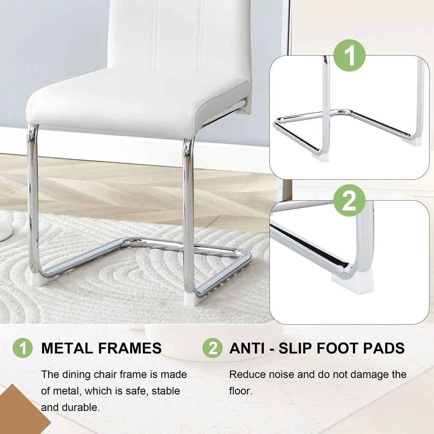 Modern Upholstered Dining Chairs For Dining Room by HouseOfZazla