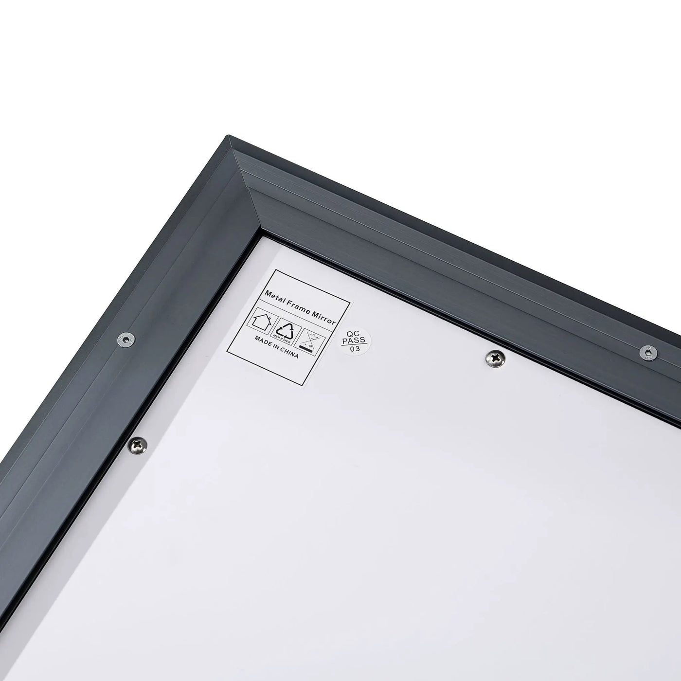 LED Bathroom Beveled Mirror, 3000 - 6000K Gradient Front And Backlit LED Mirror For Bathroom, 3 Colors Dimmable, Ip54 Enhanced Anti Fog by HouseOfZazla