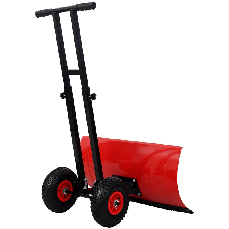 Dual Bar Snow Shovel with Wheels by HouseOfZazla