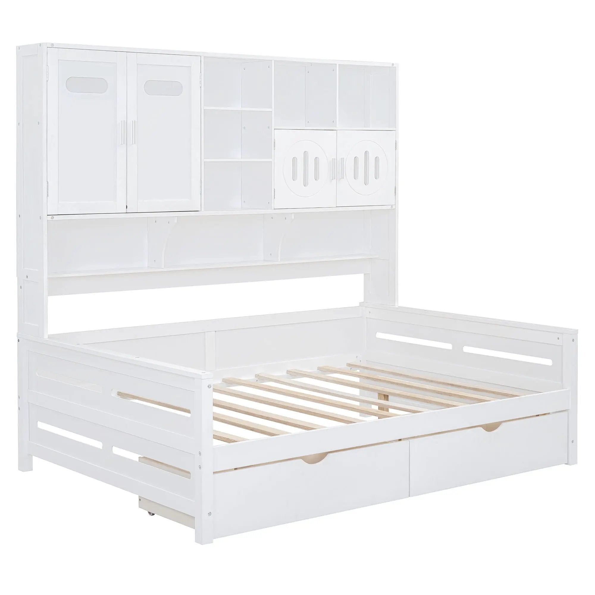 Daybed With All-In-One Cabinet And Shelf by Unique Piece Furniture