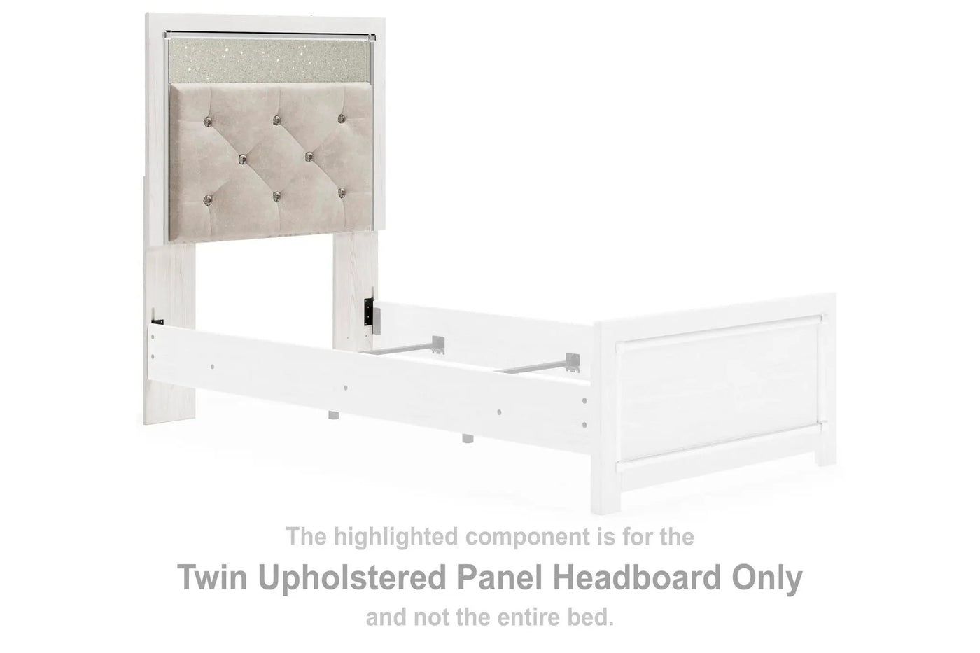 Altyra - Upholstered Panel Headboard by Unique Piece Furniture