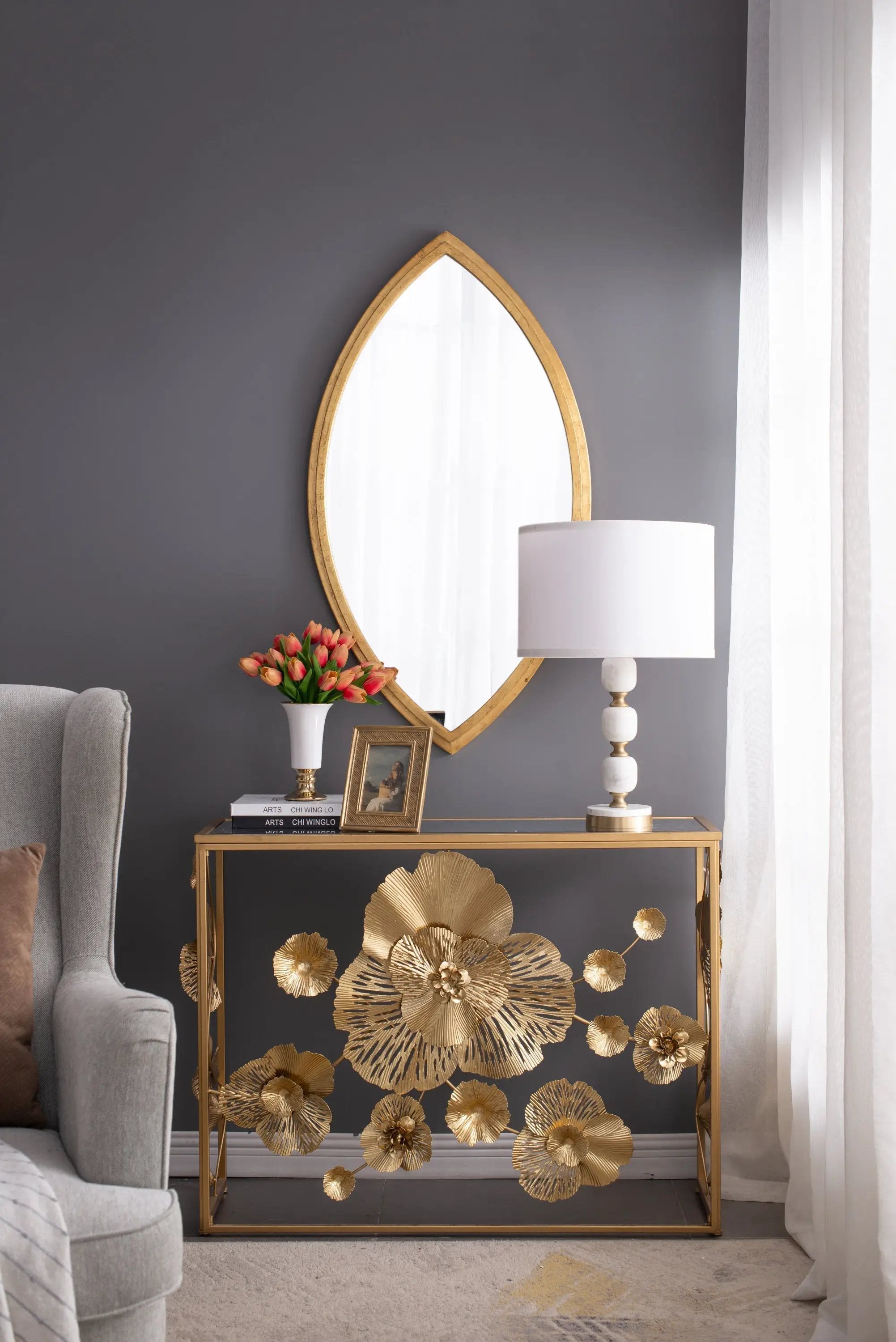 D15x26.5 Table Lamp by HouseOfZazla
