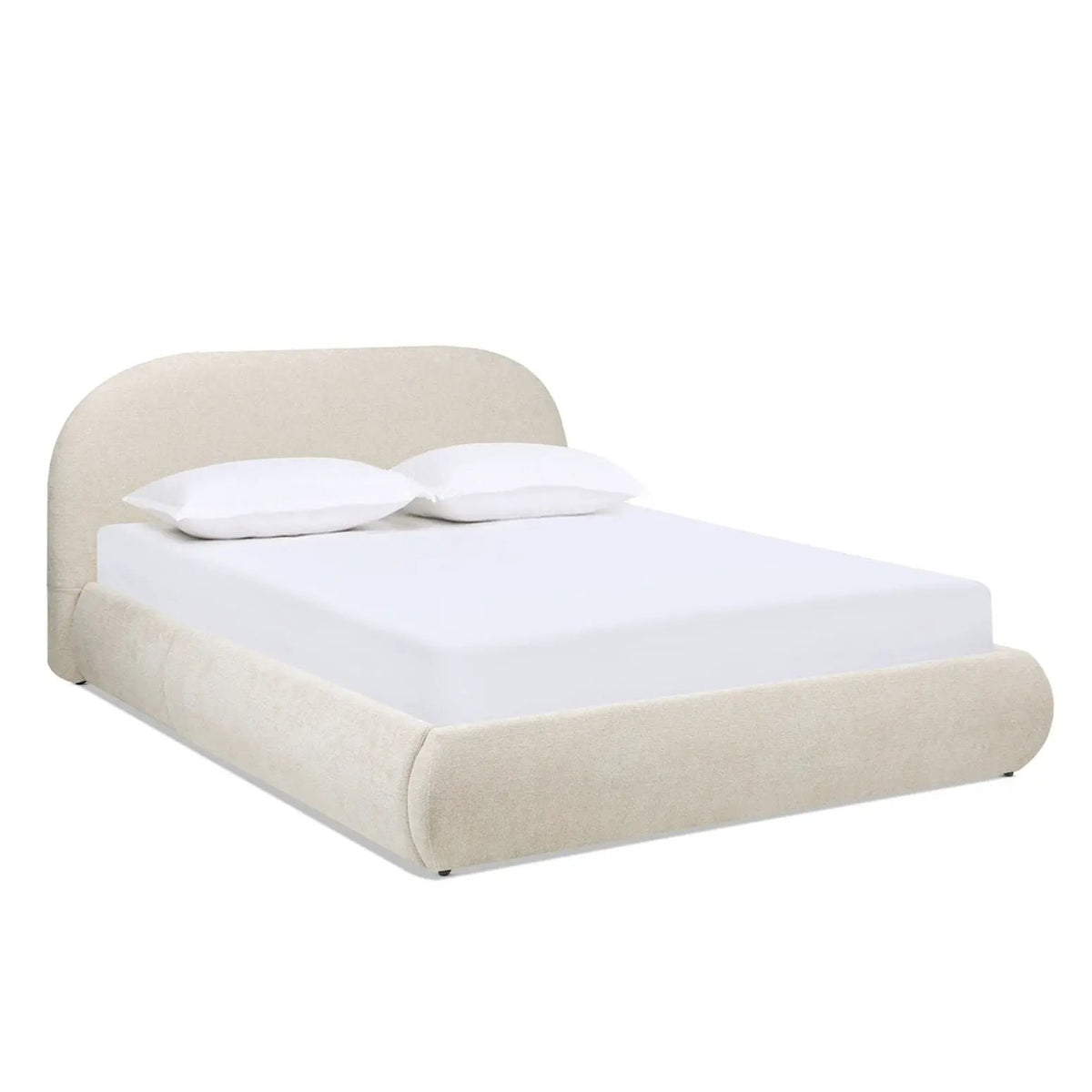 Archie Puffy Grounded - Upholstered Platform Bed, photo 31 of 49