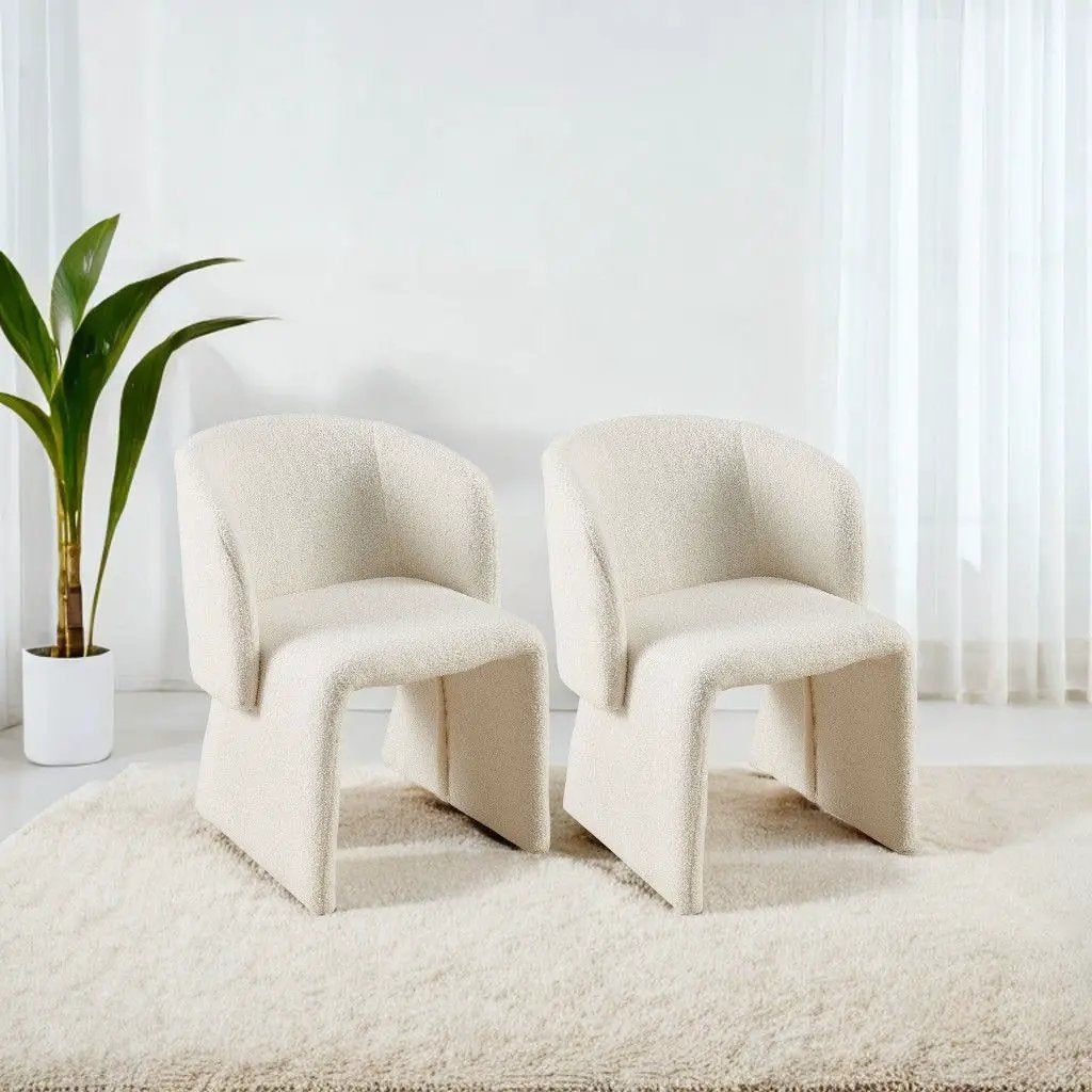 Modern Accent Chair Brown Single Sofa Chair, Upholstered Side Chair Teddy Comfy Chair For Dining Room / Bedroom / Living Room / Reception by Unique Piece Furniture