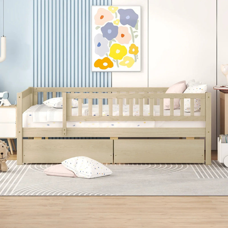 Multi Functional Wooden Daybed Bed by Unique Piece Furniture