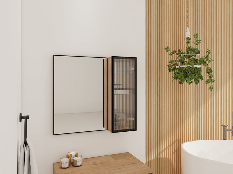 10'' Bathroom Wall Mirror Cabinet with Acrylic Door by HouseOfZazla