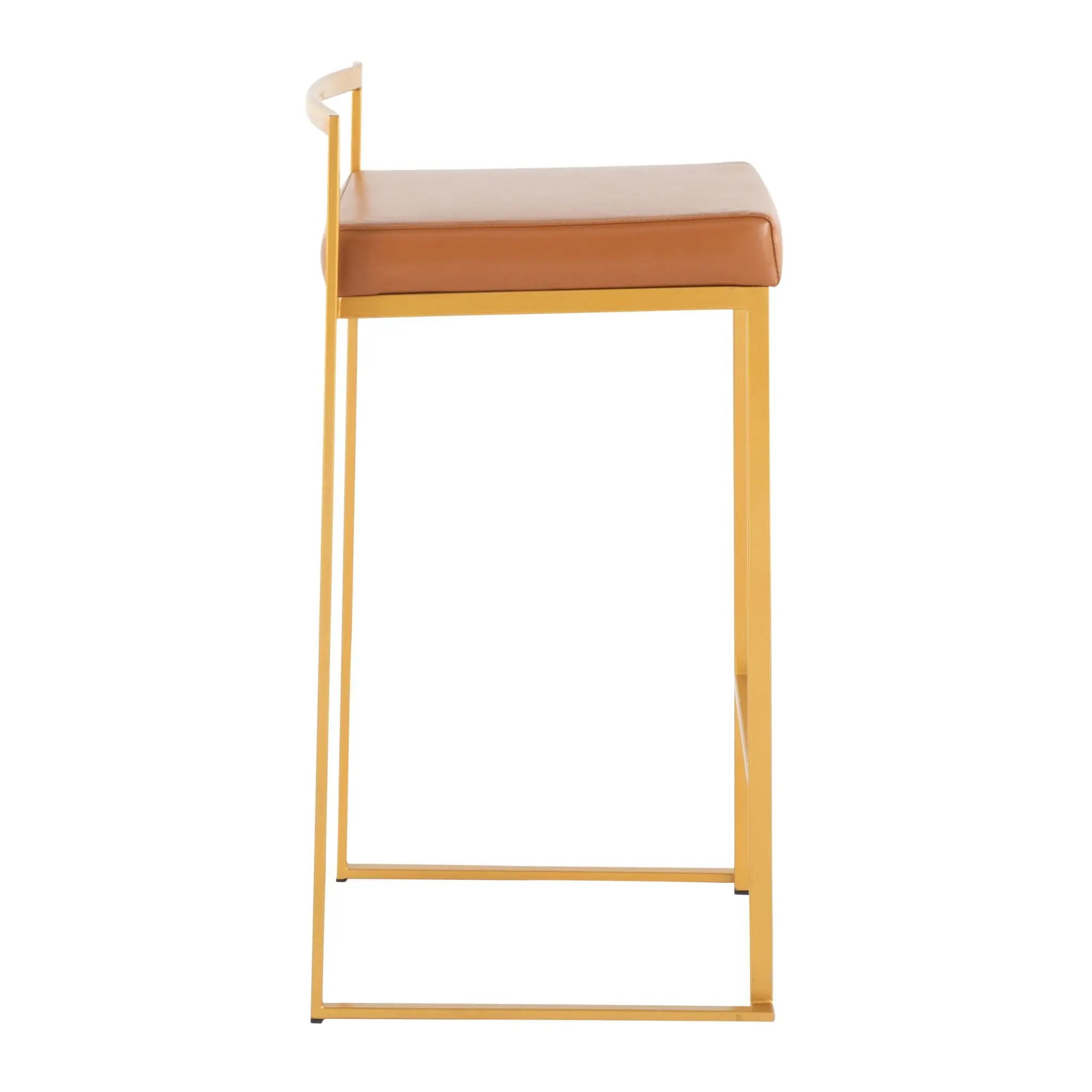 Fuji - Contemporary / Glam Design Counter Stool (Set of 2) by Unique Piece Furniture