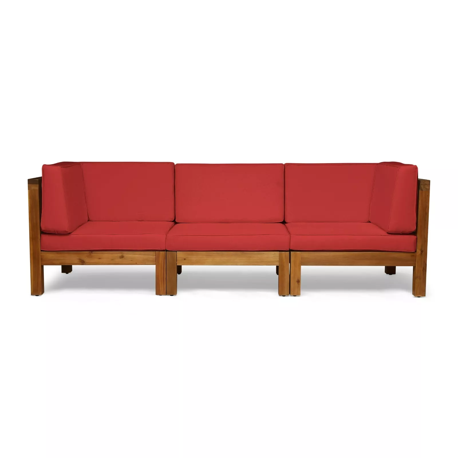 Brava X-Back 3 Seater Outdoor Sectional Sofa Set by HouseOfZazla