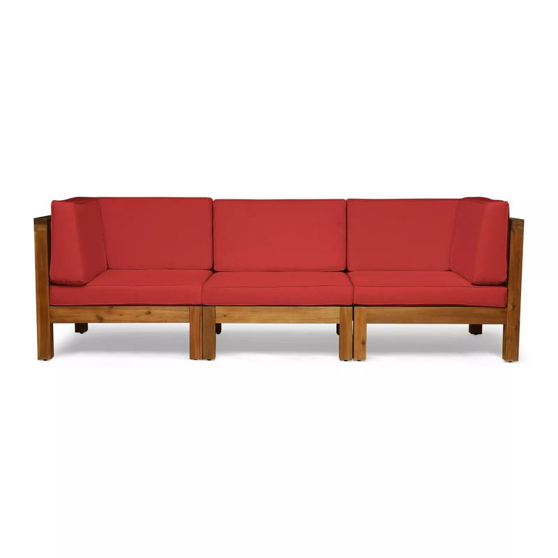 Brava X-Back 3 Seater Outdoor Sectional Sofa Set by HouseOfZazla