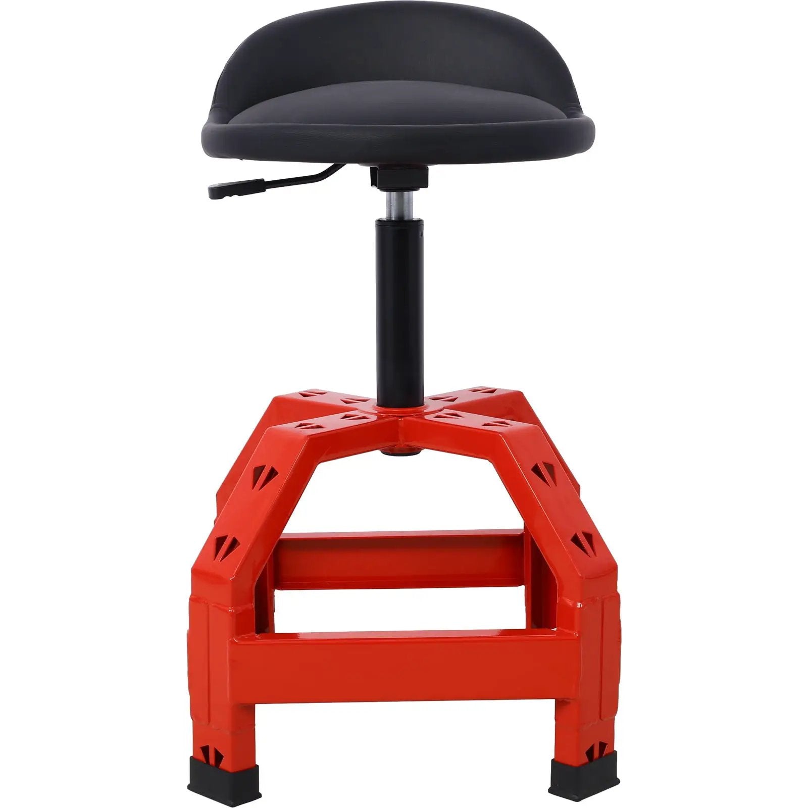 Pneumatic 360 Degree Swivel Stool, Mechanics Rolling Creeper Seat, Heavy Duty Mechanics Stool by HouseOfZazla
