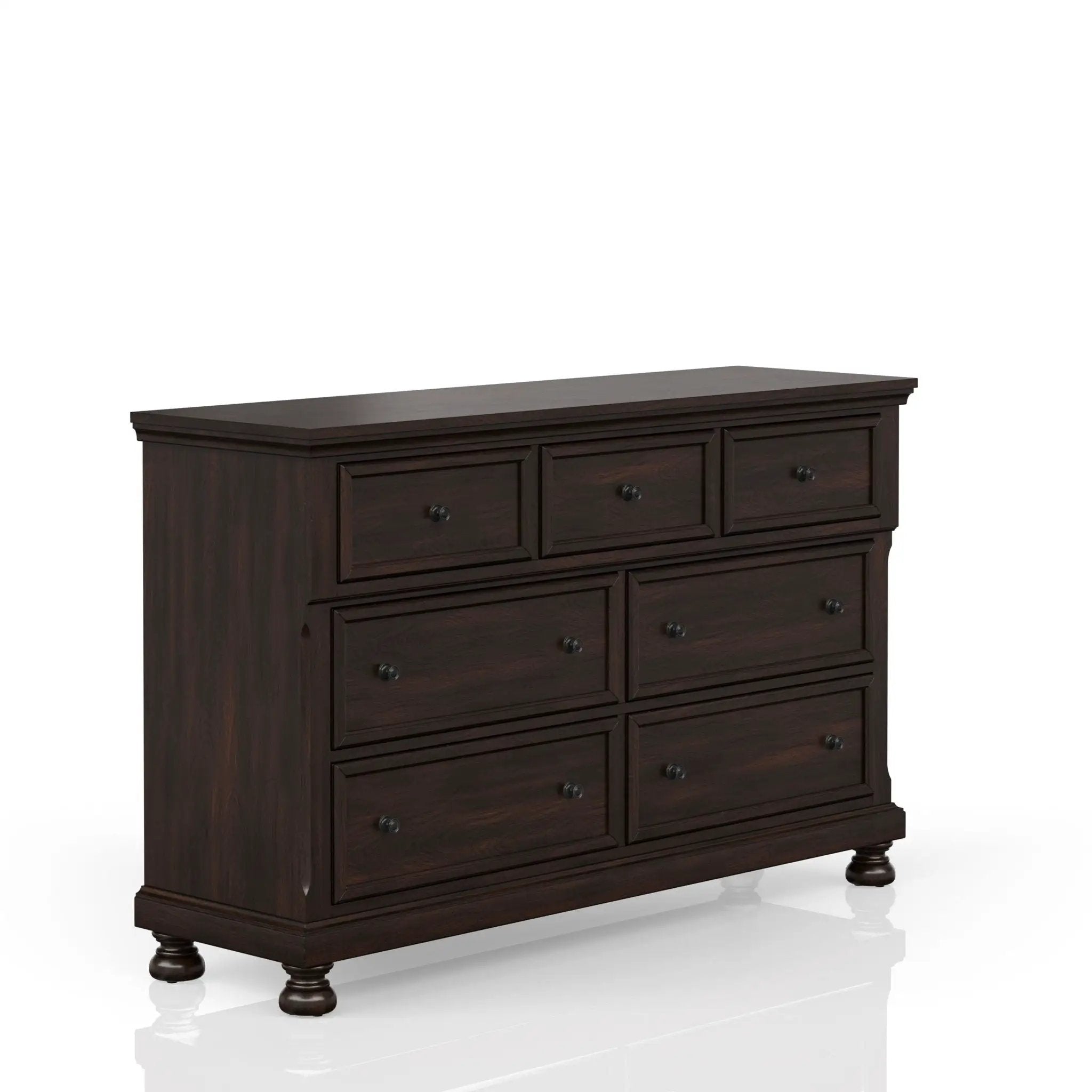 7 Seven Drawer Dresser - Cherry by Unique Piece Furniture